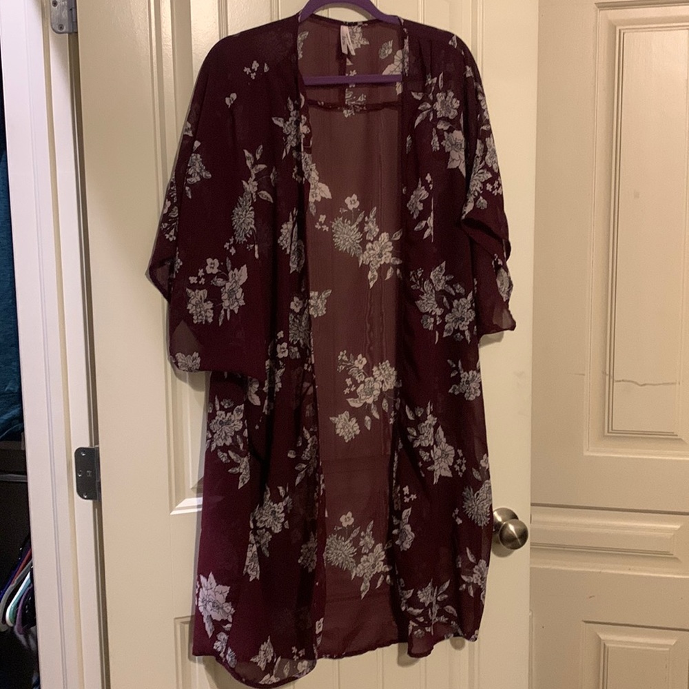 Floral kimono